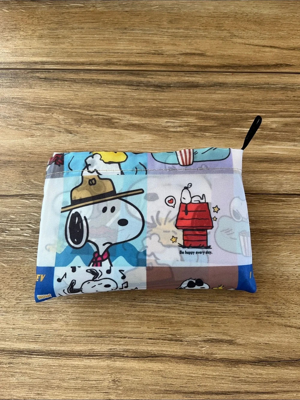 Snoopy ReusableTote Bag in Pastel Multi-Color